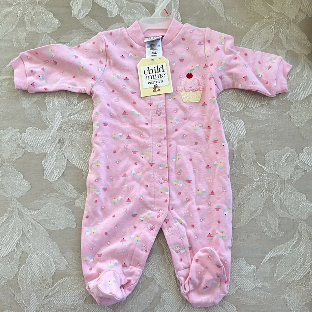 Carter’s Girls Child of Mine Sleep & Play 0-3 Months